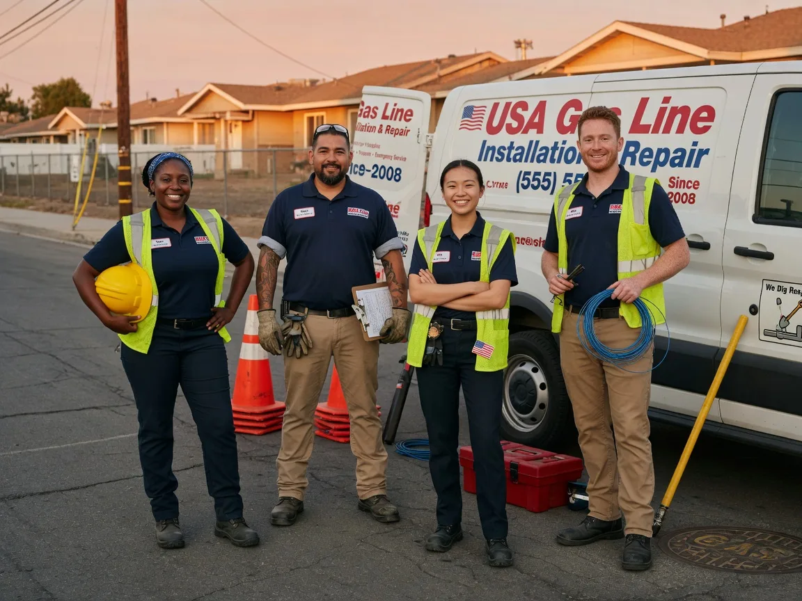 Gas Line Installation company in Concord, CA